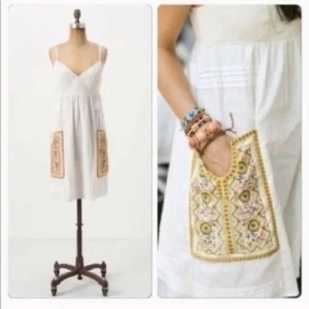 Anthropologie Vanessa Virginia Desert Hills Slip Dress